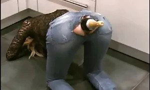 Anal insertion of a  ...