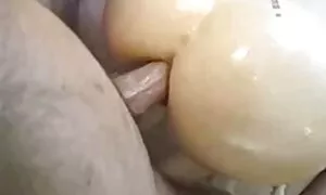 Anal squirt wid crea ...
